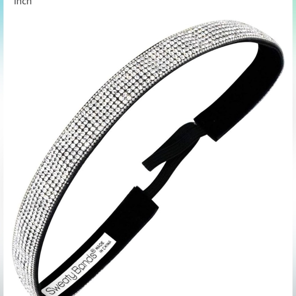 Sweaty Bands 1” Rhinestone